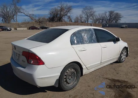 2007 Honda Civic Lx z USA, uszkodzony, nr VIN 1HGFA16507L103431